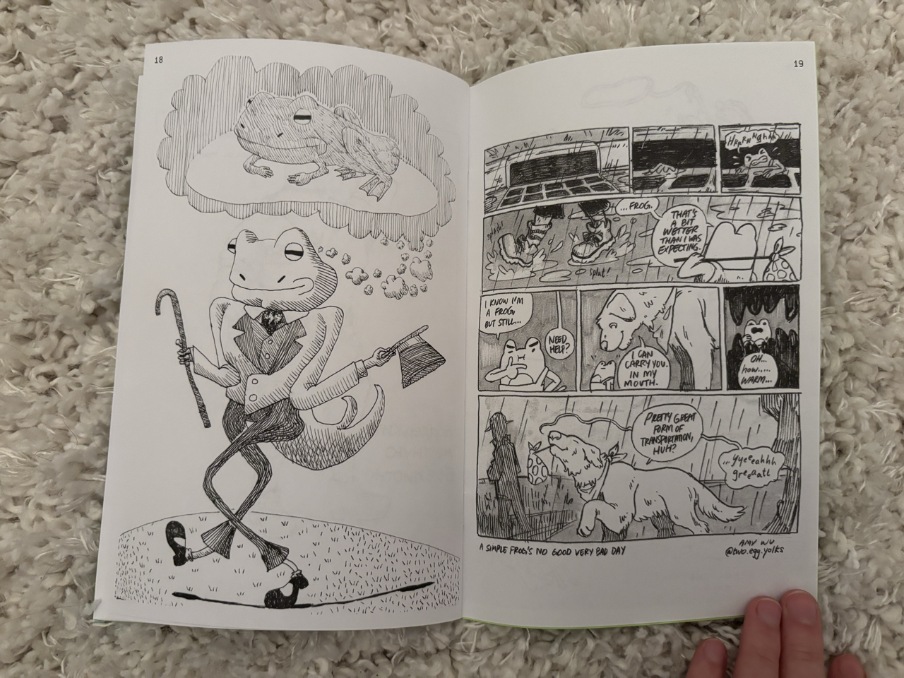 Frog Zine Other Page